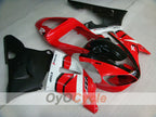 Kit de carénages injectés pour YZF-R1 00-01 - Rouge, blanc - Style d'origine #OYO87900779