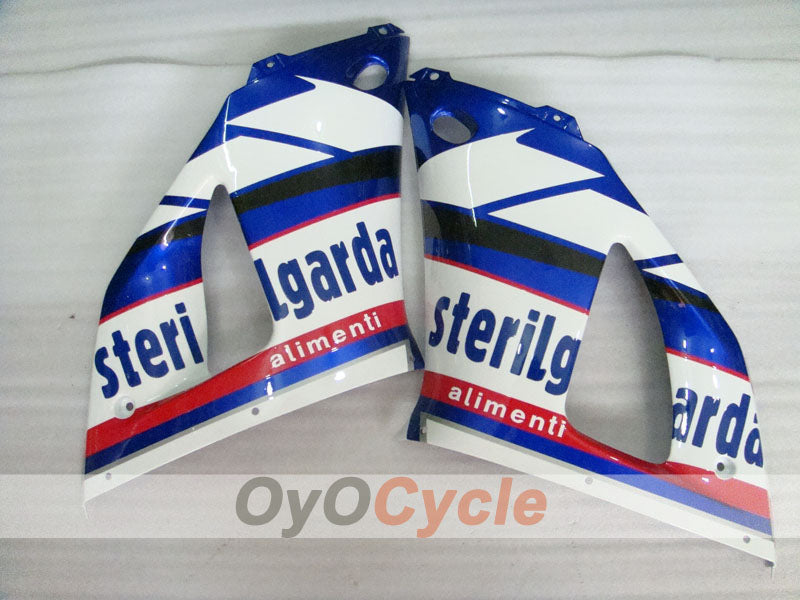 Kit de carénage à injection pour YZF-R1 00-01 - Bleu, blanc - Sterilgarda #OYO87900785