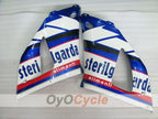 Kit de carénage à injection pour YZF-R1 00-01 - Bleu, blanc - Sterilgarda #OYO87900785