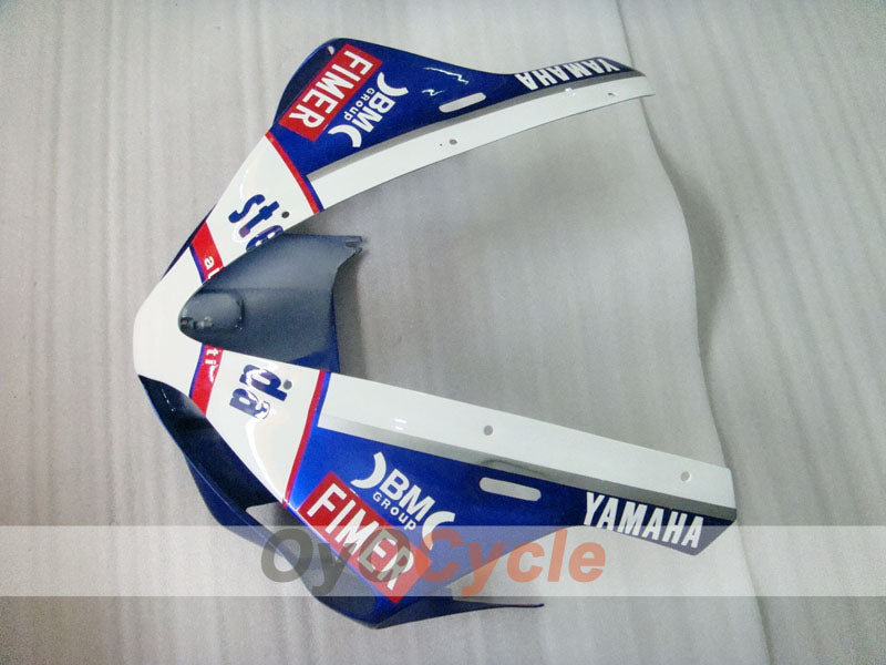 Kit de carénage à injection pour YZF-R1 00-01 - Bleu, blanc - Sterilgarda #OYO87900785