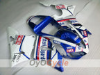 Kit de carénage à injection pour YZF-R1 00-01 - Bleu, blanc - Sterilgarda #OYO87900785