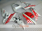 Kit de carénage à injection pour YZF-R1 02-03 - Rouge, blanc, mat - ABARTH #OYO87900786