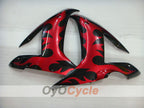 Kit de carénage à injection pour YZF-R1 02-03 - Rouge, noir - Flamme #OYO87900794