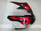 Kit de carénage à injection pour YZF-R1 02-03 - Rouge, noir - Flamme #OYO87900794