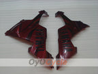 Kit de carénage à injection pour YZF-R1 02-03 - Rouge, noir - Flamme #OYO87900795