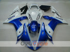 Kit de carénage à injection pour YZF-R1 02-03 - Bleu, blanc - JEWSON #OYO87900800