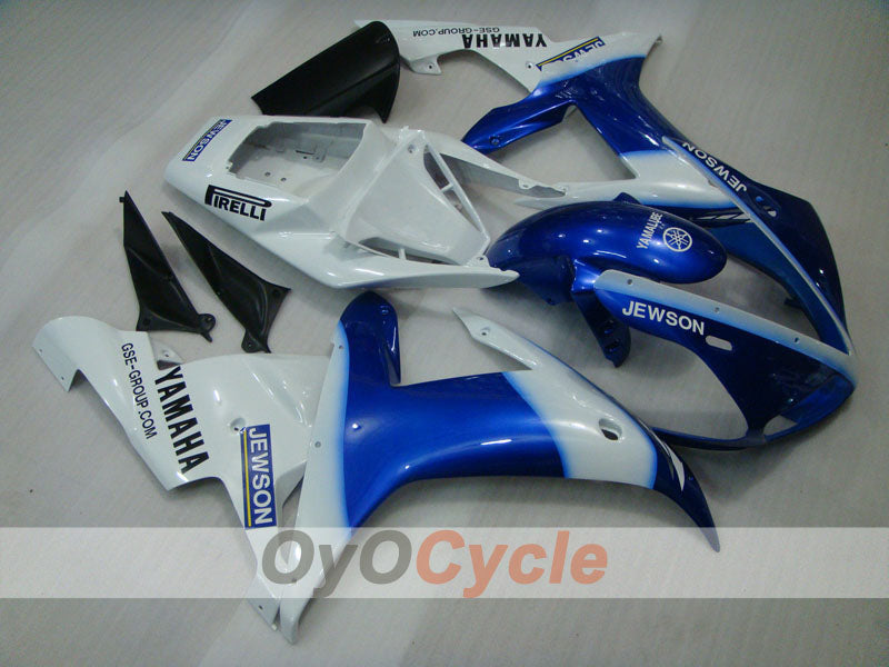 Kit de carénage à injection pour YZF-R1 02-03 - Bleu, blanc - JEWSON #OYO87900800 Image principale du produit