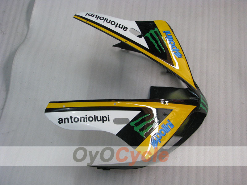 Kit de carénage à injection pour YZF-R1 02-03 - Jaune, noir - Monster #OYO87900801