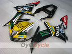 Kit de carénage à injection pour YZF-R1 02-03 - Jaune, noir - Monster #OYO87900801