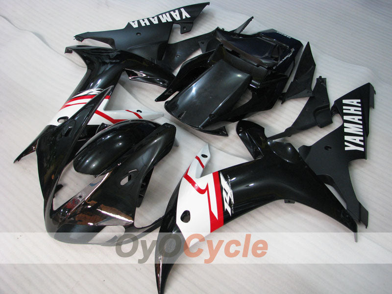 Kit de carénage à injection pour YZF-R1 02-03 - Blanc, noir - Style d'usine #OYO87900807