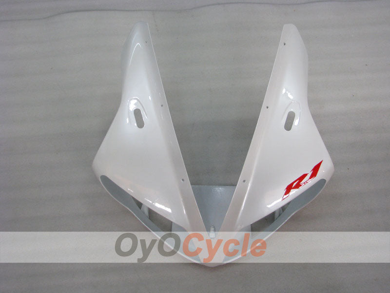 Kit de carénage à injection pour YZF-R1 02-03 - Rouge, blanc - Flamme #OYO87900808