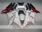 Kit de carénage à injection pour YZF-R1 02-03 - Rouge, blanc - Flamme #OYO87900808