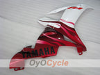 Kit de carénage à injection pour YZF-R1 02-03 - Rouge, blanc - Flamme #OYO87900808