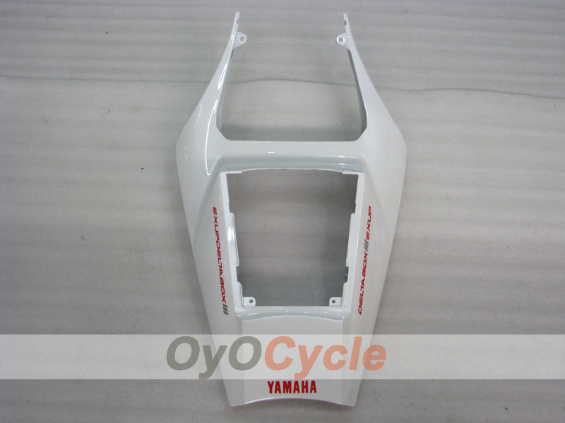 Kit de carénage à injection pour YZF-R1 02-03 - Rouge, blanc - Flamme #OYO87900808