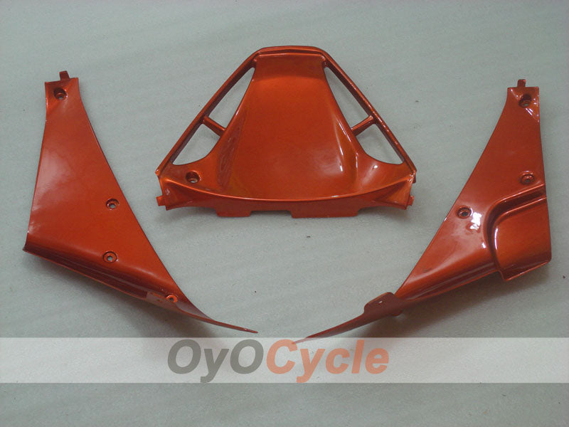 Kit de carénage à injection pour YZF-R1 02-03 - Orange, noir, mat - Style usine #OYO87900810