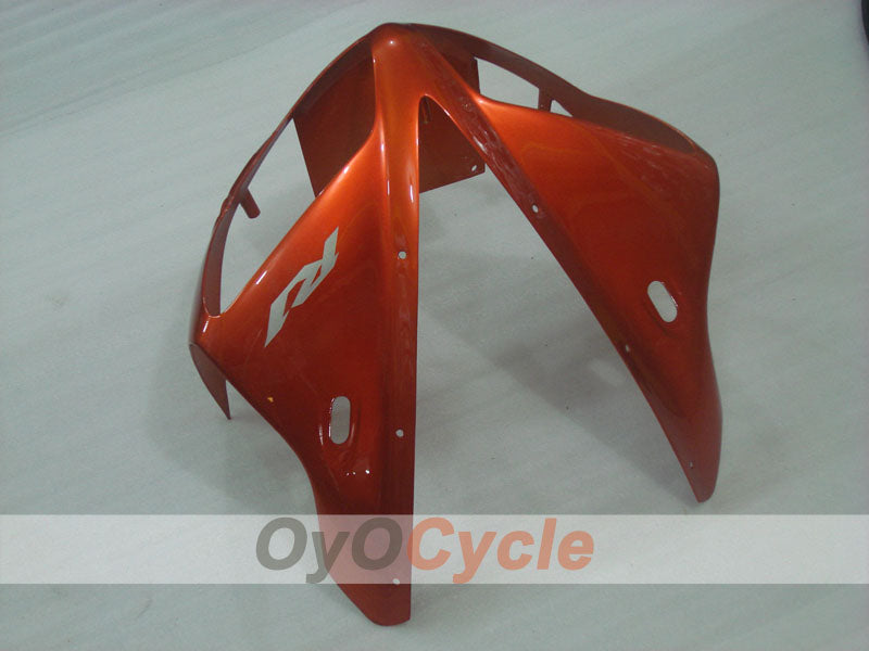 Kit de carénage à injection pour YZF-R1 02-03 - Orange, noir, mat - Style usine #OYO87900810