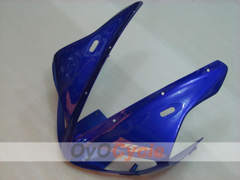 Kit de carénage à injection pour YZF-R1 02-03 - Bleu, argenté - Style usine #OYO87900813