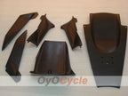 Kit de carénage à injection pour YZF-R1 02-03 - Bleu, argenté - Style usine #OYO87900813