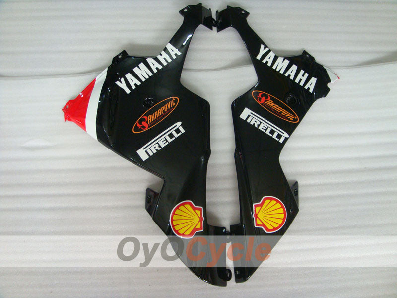 Kit de carénage à injection pour YZF-R1 02-03 - Rouge, noir - Santander #OYO87900815