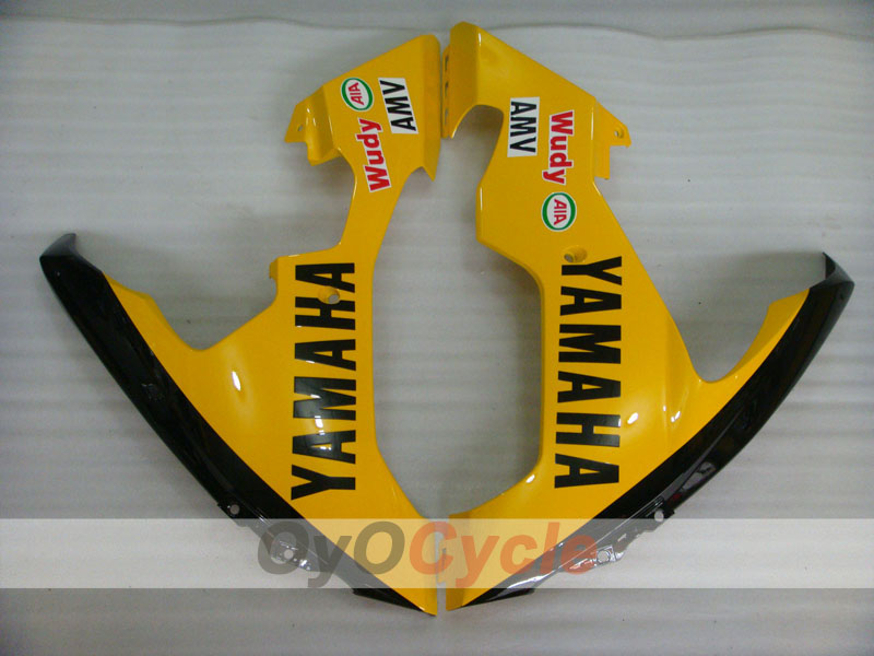 Kit de carénage à injection pour YZF-R1 04-06 - Jaune, noir - DUNLOP #OYO87900818