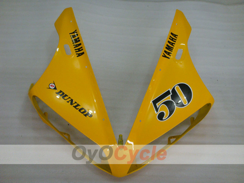 Kit de carénage à injection pour YZF-R1 04-06 - Jaune, noir - DUNLOP #OYO87900818