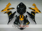 Kit de carénage à injection pour YZF-R1 04-06 - Jaune, noir - Flame #OYO87900830