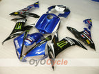Kit de carénage à injection pour YZF-R1 04-06 - Bleu, noir - DUNLOP, Monster #OYO87900833
