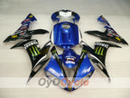 Kit de carénage à injection pour YZF-R1 04-06 - Bleu, noir - DUNLOP, Monster #OYO87900833