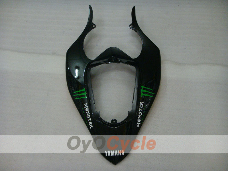 Kit de carénage moulé par injection pour YZF-R1 04-06 - Jaune, Noir - Monster, MOTUL #OYO87900834