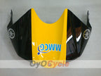 Kit de carénage moulé par injection pour YZF-R1 04-06 - Jaune, Noir - Monster, MOTUL #OYO87900834