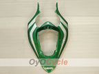 Kit de carénage moulé par injection pour YZF-R1 04-06 - Vert, Argent - Style usine #OYO87900841