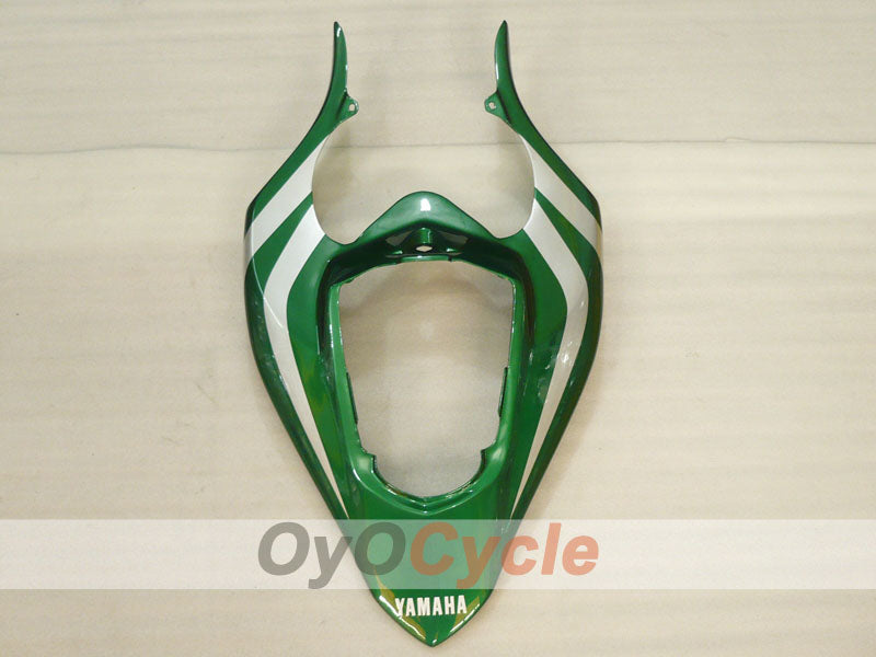 Kit de carénage moulé par injection pour YZF-R1 04-06 - Vert, Argent - Style usine #OYO87900841