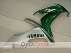 Kit de carénage moulé par injection pour YZF-R1 04-06 - Vert, Argent - Style usine #OYO87900841