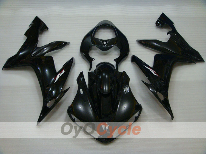 Kit de carénage moulé par injection pour YZF-R1 04-06 - Noir - Style usine #OYO87900842