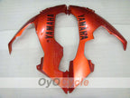 Kit de carénage moulé par injection pour YZF-R1 04-06 - Orange, Noir, Mat - Style usine #OYO87900843