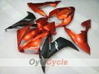 Kit de carénage moulé par injection pour YZF-R1 04-06 - Orange, Noir, Mat - Style usine #OYO87900843