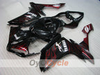 Kit de carénage injecté pour YZF-R1 07-08 - Rouge, Noir - Flamme #OYO87900860