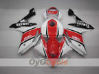 Kit de carénage injecté pour YZF-R1 07-08 - Rouge, Blanc - Style d’origine #OYO87900866