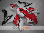 Kit de carénage injecté pour YZF-R1 07-08 - Rouge, Blanc - Style d’origine #OYO87900866