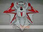 Kit de carénage injecté pour YZF-R1 07-08 - Rouge, Blanc - Style d’origine #OYO87900869