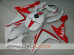 Kit de carénage injecté pour YZF-R1 07-08 - Rouge, Blanc - Style d’origine #OYO87900869
