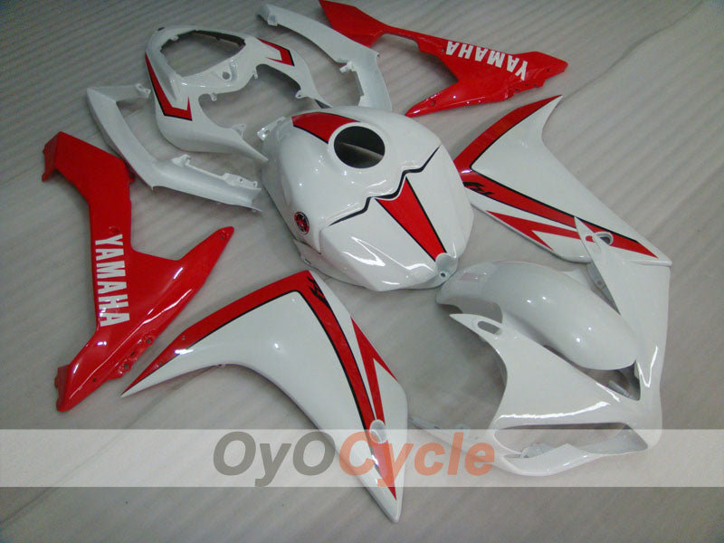 Kit de carénage injecté pour YZF-R1 07-08 - Rouge, Blanc - Style d’origine #OYO87900869 Image principale du produit