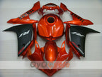 Kit de carénage injecté pour YZF-R1 07-08 - Orange, Noir, Mat - Style d’origine #OYO87900870