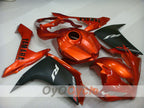 Kit de carénage injecté pour YZF-R1 07-08 - Orange, Noir, Mat - Style d’origine #OYO87900870