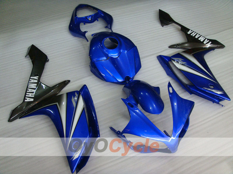 Kit de carénages à injection pour YZF-R1 07-08 - Bleu, noir - Style usine #OYO87900875