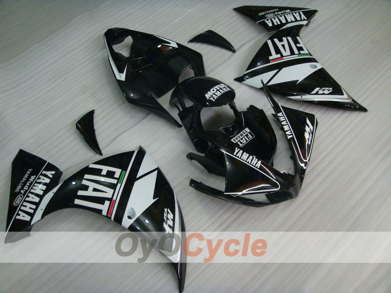 Kit de carénage à injection pour YZF-R1 09-11 - Blanc, noir - FIAT, MOTUL #OYO87900887