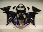 Kit de carénage à injection pour YZF-R1 09-11 - Violet, noir - Flamme #OYO87900889