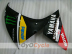 Kit de carénage à injection pour YZF-R1 09-11 - Rouge, noir - Monster #OYO87900892