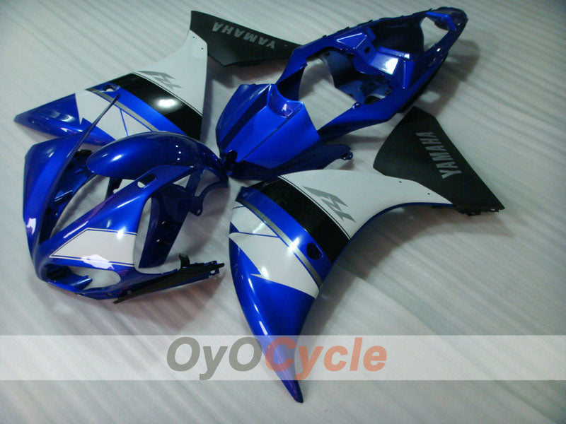 Kit de carénage à injection pour YZF-R1 09-11 - Bleu, blanc - Style d'usine #OYO87900893