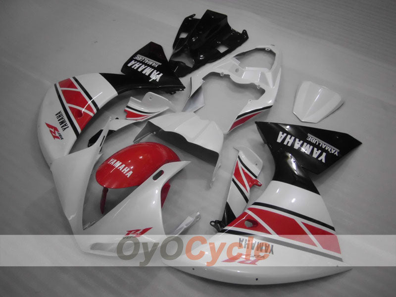 Kit de carénage à injection pour YZF-R1 09-11 - Rouge, blanc - Style d'usine #OYO87900895